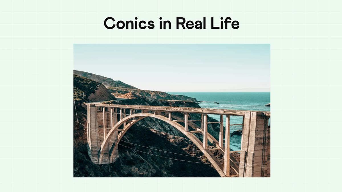 Conics in Real Life