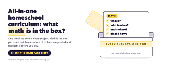 What Math Does an All-in-One Homeschool Curriculum Include?